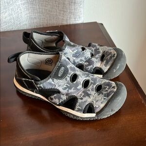 Kids' Black and Gray KEEN Shoes